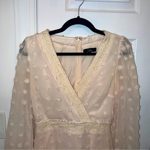 Lulu’s Long Sleeve Boho Mini Dress - Picture 5 of 5